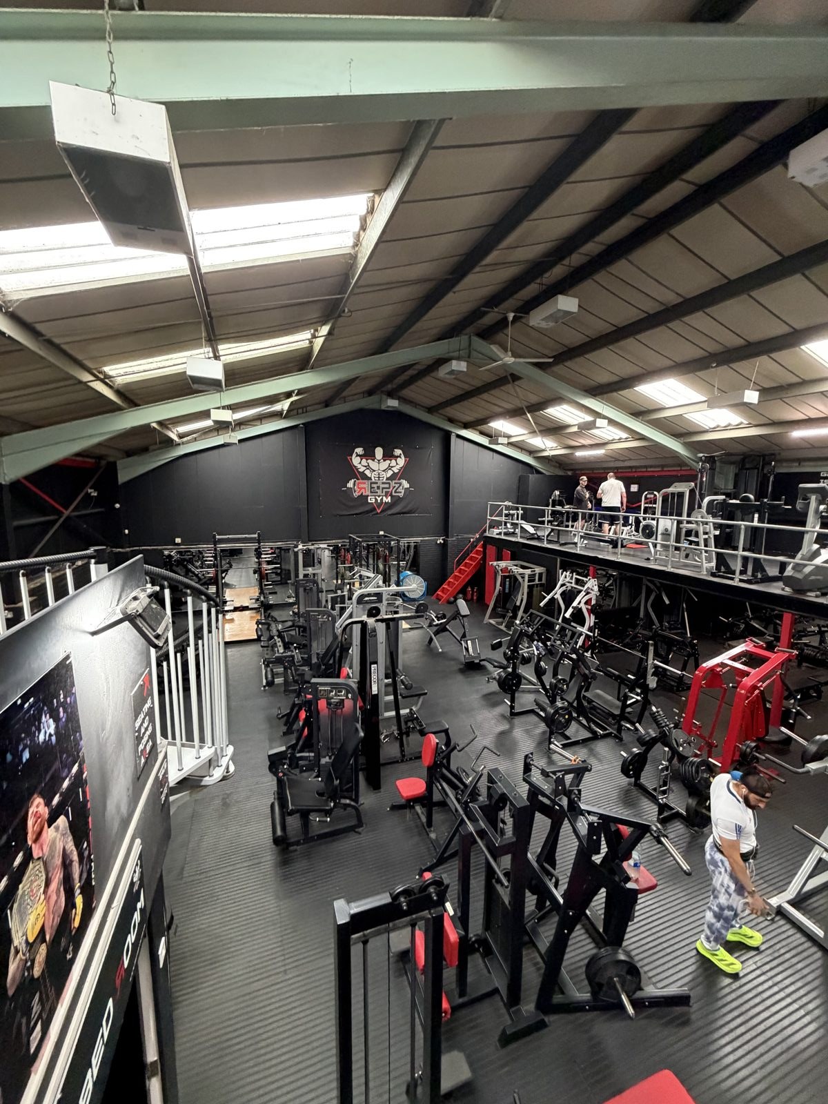Members training on the gym floor at Repz Gym